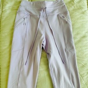 AERIE, OffLine Joggers/Leggings. NWOT. Lilac Medium Long